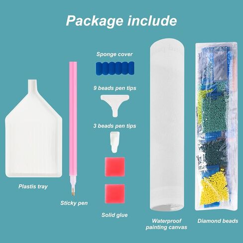 مجموعات الطلاء الماسي stalente للبالغين، مجموعات فنية ماسية خماسية الأبعاد للمبتدئين، لوحة ماسية دائرية كاملة الحفر لتزيين الحائط المنزلي هدية 12×12 بوصة، رجل ثلج عيد الميلاد in Kuwait