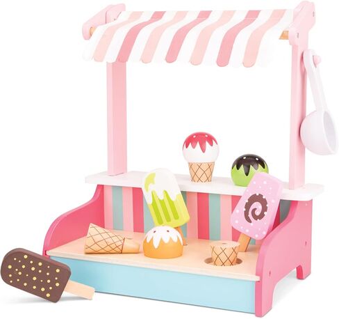 مجموعة ألعاب كلاسيكية جديدة من الآيس كريم الخشبي، لعبة التظاهر للأطفال، محاكاة الطبخ، ألعاب تعليمية ولعبة إدراك الألوان للأطفال الصغار في سن ما قبل المدرسة، الأولاد والبنات in Kuwait