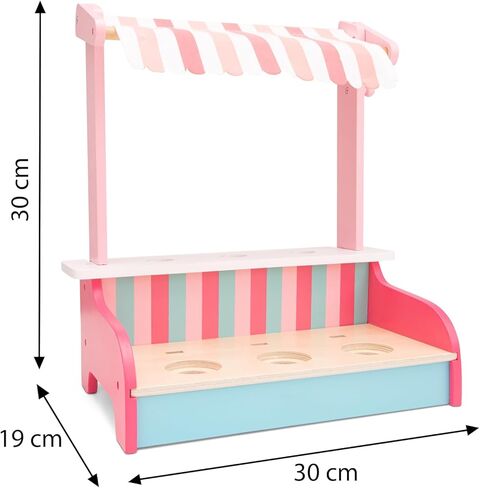 مجموعة ألعاب كلاسيكية جديدة من الآيس كريم الخشبي، لعبة التظاهر للأطفال، محاكاة الطبخ، ألعاب تعليمية ولعبة إدراك الألوان للأطفال الصغار في سن ما قبل المدرسة، الأولاد والبنات in Kuwait