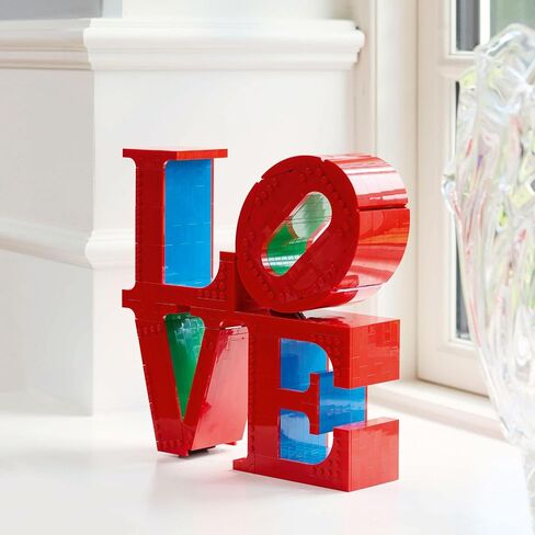 LEGO Art Love Collectible Building Set for Adults - Gift Idea for Engagements, Valentine’s or Mother’s Day - Home Decor for Couples - Creative Activity for Art and Design Lovers - 31214 in Saudi Arabia