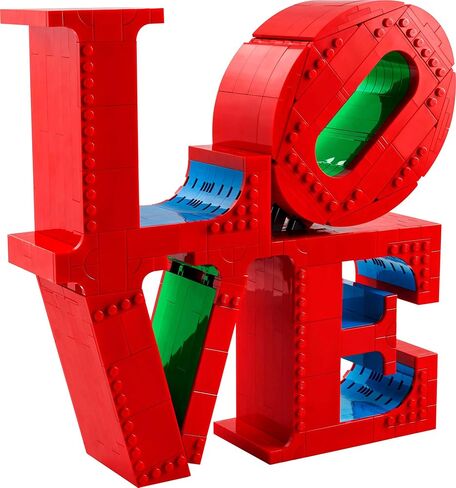 LEGO Art Love Collectible Building Set for Adults - Gift Idea for Engagements, Valentine’s or Mother’s Day - Home Decor for Couples - Creative Activity for Art and Design Lovers - 31214 in Saudi Arabia