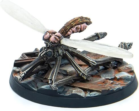 Fallout Wasteland Warfare: Creatures - Blood Bugs - 3 Unpainted Resin Miniatures, RPG, Includes Scenic Bases, 32MM Scale Figures, Tabletop Roleplaying Game Minifigures,Grey in Saudi Arabia