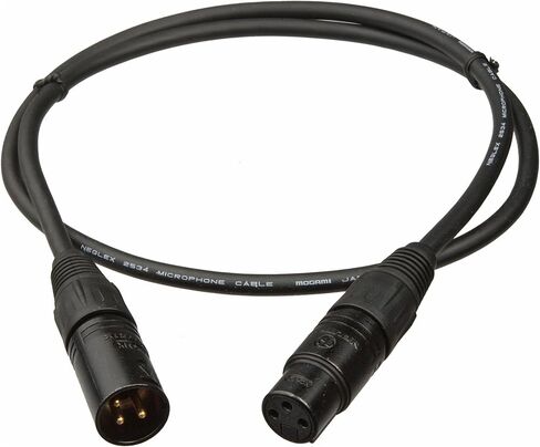 كابل ميكروفون Mogami Gold STUDIO-10 XLR، XLR-أنثى إلى XLR-ذكر، 3 دبابيس، اتصالات ذهبية، موصلات مستقيمة، 10 أقدام in Saudi Arabia