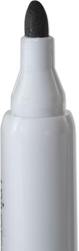 Universal UNV43681 Medium Bullet Tip Dry Erase Marker - Black (1 Dozen) in Saudi Arabia