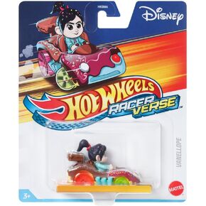 Hot Wheels RacerVerse Die-Cast Vehicle with Vanellope Driver 1:64 Scale, HKB88-4B10