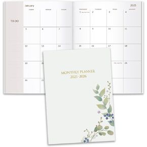 2025-2026 Monthly Planner - 18 Month Calendar from July 2025 - December 2026, Monthly Planner 2025-2026 Easy to Organize Your Daily Life, 7" x 10", Sunflower