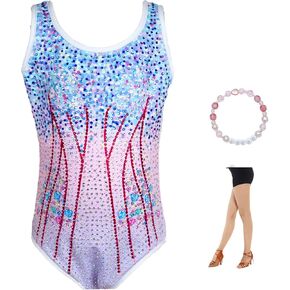Girls Sparkles Birthday Party Lover Outfit Halloween Rhinestone Body suit Costumes Kids Concert Dress up Clothing