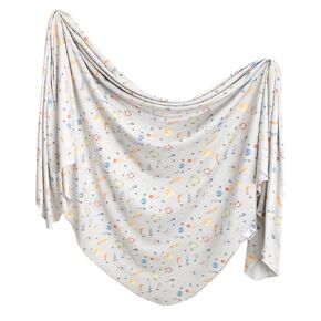Copper Pearl Large Premium Knit Baby Swaddle Receiving Blanket Sandy