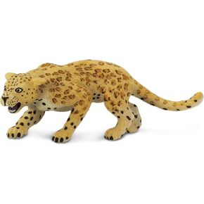 Safari Ltd. Leopard Toy Figurine - Realistic, Hand-Painted 5" Model Figure - Safe, Educational Toy for Boys, Girls & Kids Ages 1+