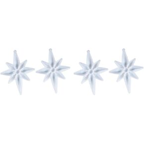 COHEALI 4 pcs Octagonal Star Christmas Silicone Resin Molds Christmas Pendant Molds Christmas Ornament Molds Epoxy Resin Silicone