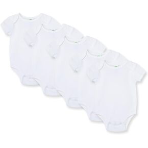 Little Me baby-boys Unisex-baby Newborn Five-pack Bodysuit in Kuwait