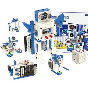 Yahboom Sensor Module for Kids with Micro bit V2 STEM Coding DIY Robot Kit Micro bit Programmabl Education Learn Toy for 8+ Building Blocks