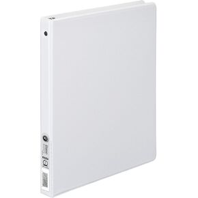 مجلد حلقات مكون من 3 حلقات من ويلسون جونز، مقاس 1/2 بوصة، مجلد عرض دائري دائري، حجم الحرف، أساسي، سلسلة 362، قابل للتخصيص، أبيض (W362-13WV) in Kuwait