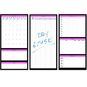 Dry Erase Workout Calendar Poster - Fitness Calendar, Workout Planner, To-Do List, Fitness Planner Notes Section for Workout Tracking and Home Gym
