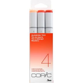 Copic Marker Sketch Blending Trio Markers, SBT 4, 3-Pack