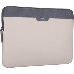Targus Newport Modern Style Sleeve with Durable Water-Repellent Nylon, Back Zip Pocket Pouch, Protective Slipcase fits 11-12-Inch Laptop/Notebook, Black (TSS1001GL)