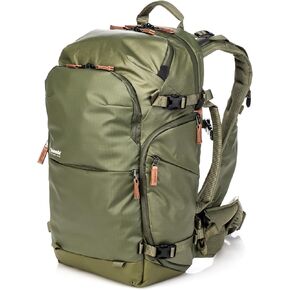 Shimoda Explore V2 35 Water Resistant Camera Backpack - Fits DSLR, DSLR Cameras, Batteries & Lenses - Medium DSLR V2 Core Unit Modular Camera Insert Included - Army Green (520-161)