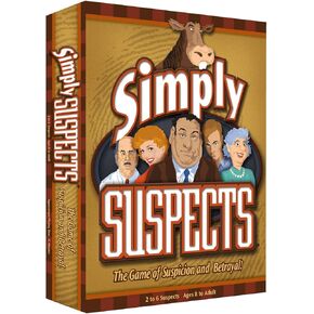 Simply Suspects - Strategy Board Game - from Spy Alley