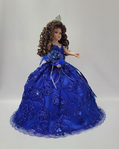 18" Vinyl Quinceanera Umbrella Doll (Quince Anos) KB18725V-29 (Blush) in Saudi Arabia