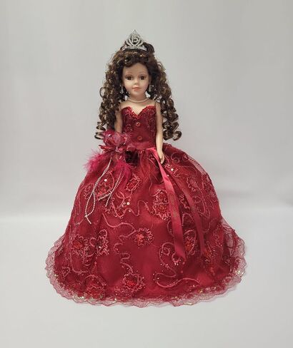 18" Vinyl Quinceanera Umbrella Doll (Quince Anos) KB18725V-29 (Blush) in Saudi Arabia
