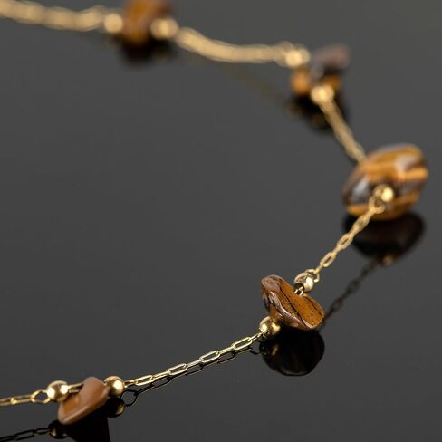 YOUBEIYEE 4 Meters Stainless Steel Chain for Jewelry Making Amber Gemstone Crystal Link Chain for Women Necklace Bracelet DIY Natural Stone Chain on Spool in Saudi Arabia