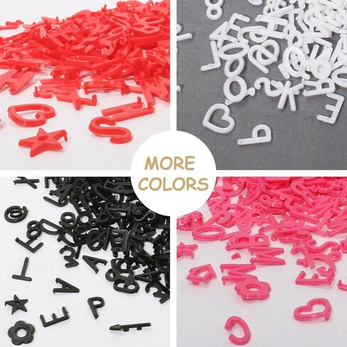 Letters for Letter Board Letters Only, 1 inch White Message Board Letters Felt Letter Board Sign Accessories (378 pcs), 1" Pre Cut Plastic Letterboard Letters Numbers Changeable Menu Board Replacement in Kuwait