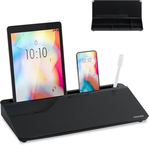 TIANSE Desktop Whiteboard Dry Erase with Organizer Keyboard Desk Whiteboard to Do List Memo Notepad Desk Buddy for Office Home in Saudi Arabia