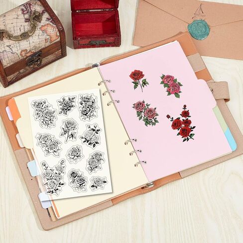 طوابع شفافة على شكل فطر CRASPIRE لصنع البطاقات وتدوين اليوميات، زجاجة زجاجية عتيقة قابلة لإعادة الاستخدام، ختم مطاطي من السيليكون الشفاف، أختام تزيينية، صياغة دعوة لسكرابوكينغ، ألبوم صور ديكور DIY in Kuwait