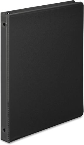 Wilson Jones 3 Ring Binder 1/2 Inch, Round Ring View Binder, Letter Size, Basic, 362 Series, Customizable, White (W362-13WV) in Kuwait