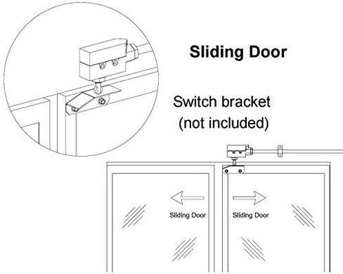 DuraSteel TZ-6003 Heavy Duty Commercial Door Micro Switch with Vertical Roller Plunger for Roll-up Door/Push & Pull Door - Fits for Aerial, Awoco, Maxwell, Pioneer, Welbon or Mars Air Curtains, Khaki in Saudi Arabia
