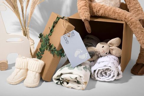 Unique Gift Tags - Christmas Gift Tags (7 Colors) – 300 Gift Wrapping Tags (175 Blank Tags +125 to: Love: Labels) – Kraft Paper Gift Tags with 3 Stencils – Gift Tags with String Attached w/Jute Rope in Saudi Arabia