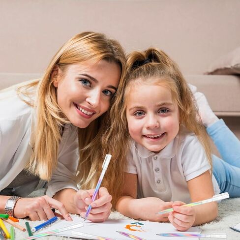 6 قطع من أقلام جل متغيرة الألوان، مزيج من 3 ألوان من أقلام جل قوس قزح، أقلام جل سحرية، مجموعة أقلام حبر جاف متغيرة الألوان للأطفال والكبار، كتب تلوين، خربش، سجل القصاصات، رسم اليوميات in Kuwait