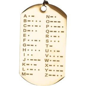 CW Morse Code Commemorative Chips， Morse Code Chip Explore The Learn in Entertainment of Encryption Language and Games Pocket Token Chips (Round Golden)