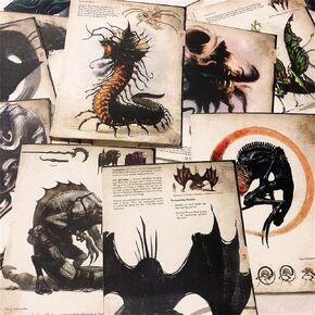 Vintage Scrapbook Paper Junk Journal Supplies,Craft Paper Kits Collage Antique Paper for Grunge Cottagecore Room Decor Aesthetic Art Shooting Background,Skeleton Gothic Creusu Horror Art Print (D)