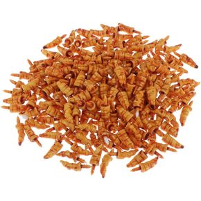 200 Pack Artificial Carrot Nose Plastic Toy Nose(no Washer) Mini Snowman' DIY Ornament Christmas Decoration Craft, 3.5x1.2x1cm