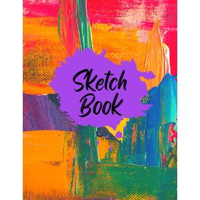 كتاب رسم: دفتر للرسم، ورسم الكتابة، ورسم الفنان، والخربش، والرسم، 8.5 بوصة × 11 بوصة - دفتر ملاحظات 110 صفحة ورقة فارغة للمدرسة، فئة الفن، المكتب أو المنزل.