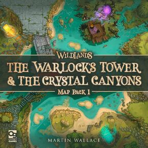 Osprey Games Wildlands: Map Pack 1: The Warlock's Tower وCrystal Canyons