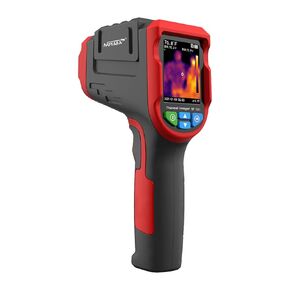 NOYAFA Industrial Thermal Imaging Device， 256 x 192 IR Higher Resolution 3.5inch LCD Display，Handheld 49152 Pixels Infrared Thermal Camera with PC Analysis and Video
