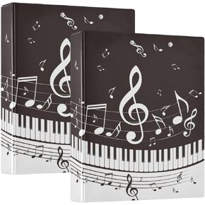 susiyo 1.5 Inch 3 Ring Binder with Clipboard, D Ring,Holds 200 Sheets,Sexy Girl Purple Starry Sky Cute Clipboard Binders Decorative Binder for Women, Men, School,Office Supplies,2Pack