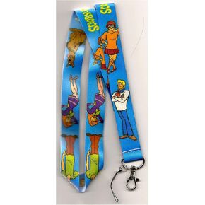 1 X Scooby Doo and Gang Lanyard Keychain and Badge Holder