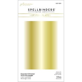 Spellbinders HOT FOIL Plate Rectangle, Bronze