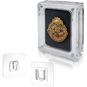 Acrylic Enamel Pin Display Case,Dustproof Collection Box for Wall,Tabletop,Perfect for Displaying Pins, Badges, Jewelry, and Medals,Customizable pin Display in Kuwait