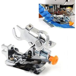 LNKA Ruffler Presser Foot Attachment Low Shank Foot for Janome Brother Singer Pfaff Rufler Sewing Machine # 55705 (Pink Box)