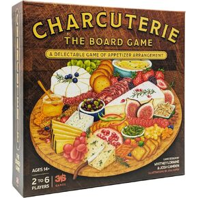 Charcuterie Board Game by 3WS - Deliciously Themed Strategy Game for 2-6 Players, Ages 14+ - Perfect Food Lover's Game & Board Game Gift Idea for Family Night & Dinner Parties