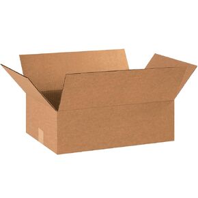 AVIDITI Shipping Boxes Flat 18"L x 12"W x 6"H, 25-Pack | Corrugated Cardboard Box for Packing, Moving and Storage