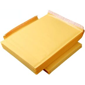 Acrux7 Kraft Bubble Mailers 11 x 16 Inch, 25 Pack Padded Envelopes, Self Seal Bubble Mailers with Peel-N-Seal, Padded Envelopes Shipping Envelopes for Shipping and Packaging