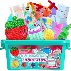 Mini Fidget Toys, 20 Pack Fidgets Set, Stocking Stuffers for Kids Party Favors