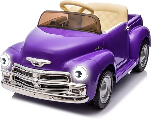 Licensed Chevrolet Ride On Car for Kids w/Parent Remote, 12V Ride On Car Toys for Ages 3-5, 2 Speed, Front &Ear Headlights, Kids Electric Cars with Dual Doors, 4 Wheel Cushion, Music Player in Saudi Arabia