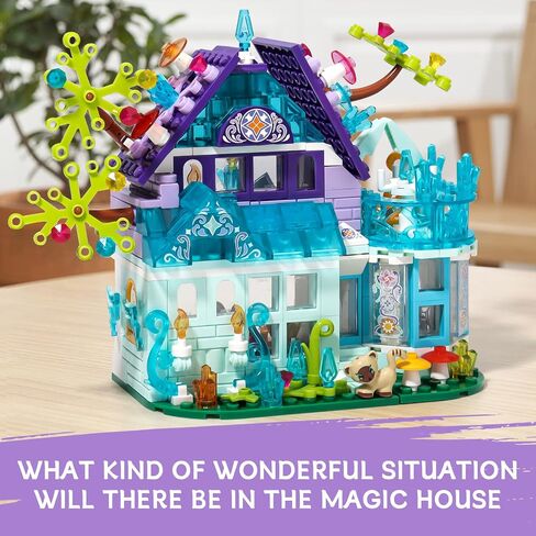 Friends House Building Set with LED Light,Compatible with Lego Friends Construction Educational Building Toys for Girls Boys Ages 6-12 and up 413PCS in Saudi Arabia