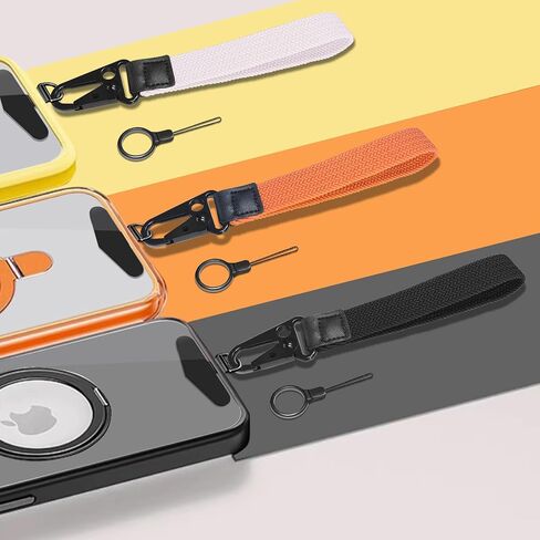 Stretchy Wristlet Keychain, Wrist Lanyard Strap Key Chain Holder to Hold Keys Wallet Phone ID Badge for Men Women in Kuwait